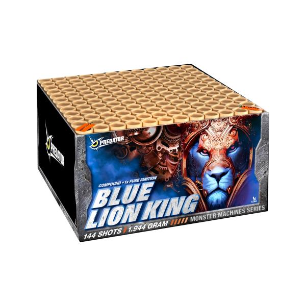 Blue Lion King von Lesli